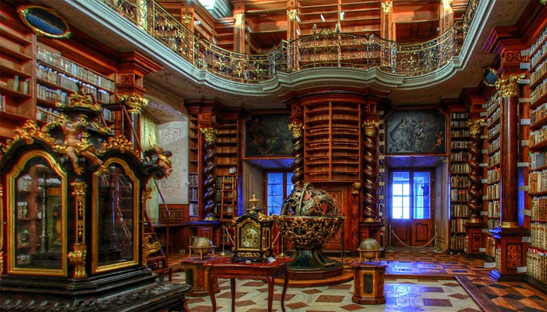 Bibliotheque Klementinum Prague Diaporama
