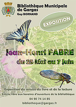 Gargas Expo Jean Herny Fabre Visuel