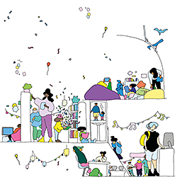 Apt Biblis en folie visuel