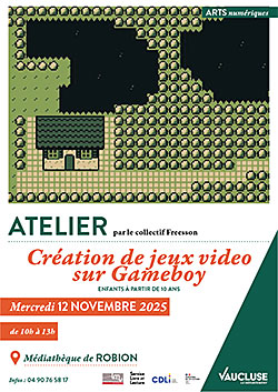 CDLI Creation de jeux video sur Gameboy Visuel
