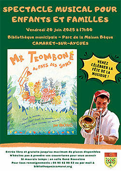 Camaret Fete de la musique Visuel