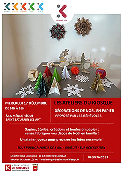 Saint-Saturnin-Les-Apt Deco de noel Visuel