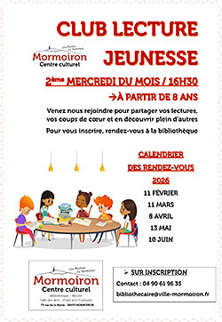 Mormoiron club de lecture Visuel
