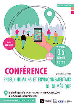 Affiche CDLI Conference St Martin 060ct Visuel