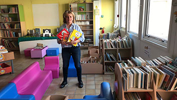 Bibliotheque du Pontet accueil