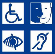 Logo des différents handicaps