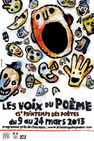 affiche printemps des poetes 2013