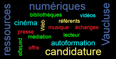 Candidature ressources numeriques