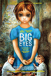 Big eyes de Tim Burton Jaquette