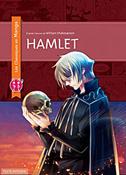 Jaquette Hamlet dapres lœuvre de William Shakespeare Editions Nobi Nobi 180