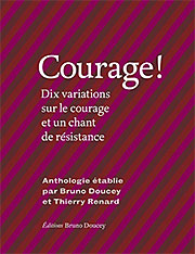 Jaquette Le courage poesie